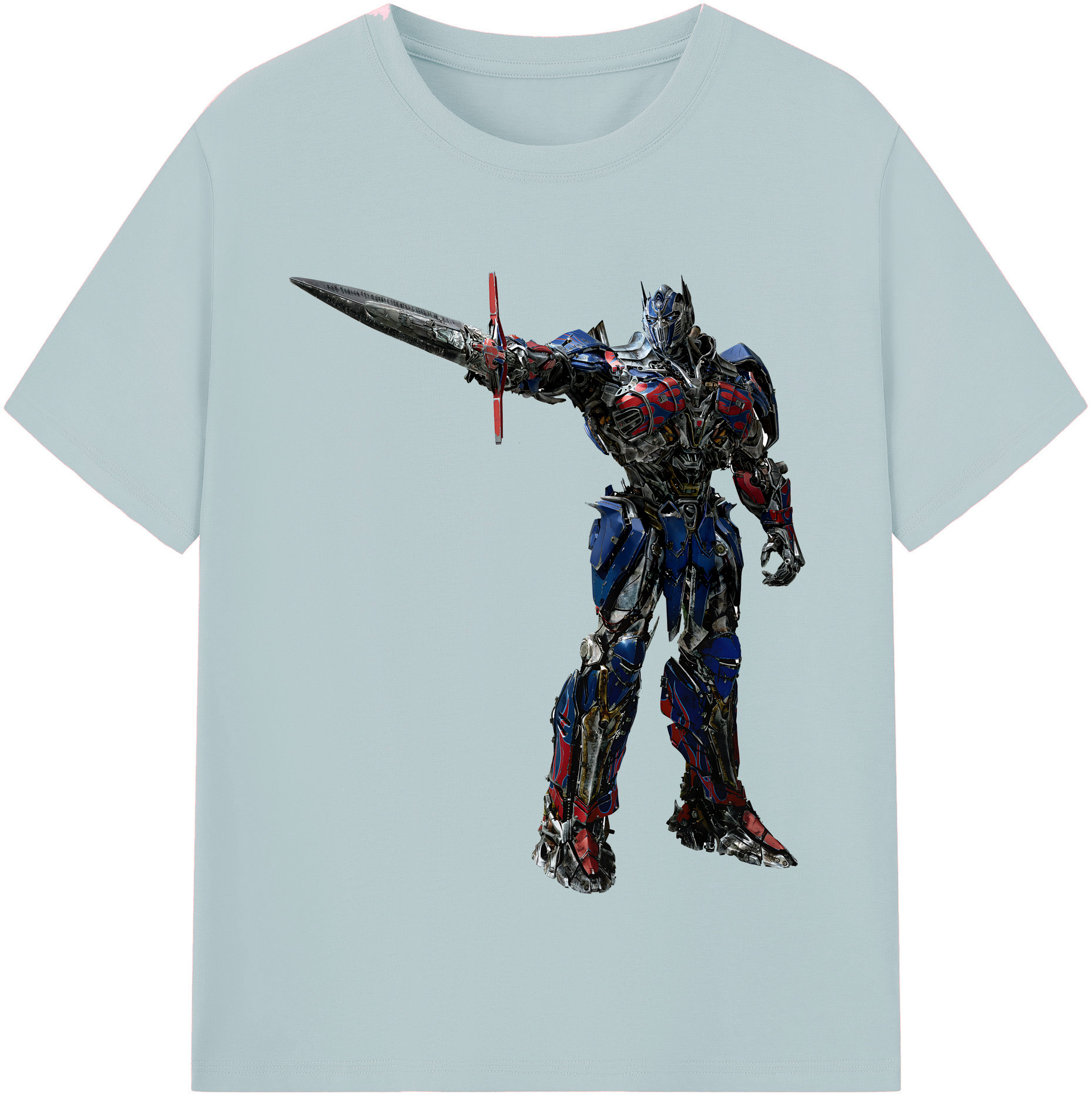 （画像用） Transformers トランスフォーマー 綿100％半袖Tシャツ（フロントプリント）